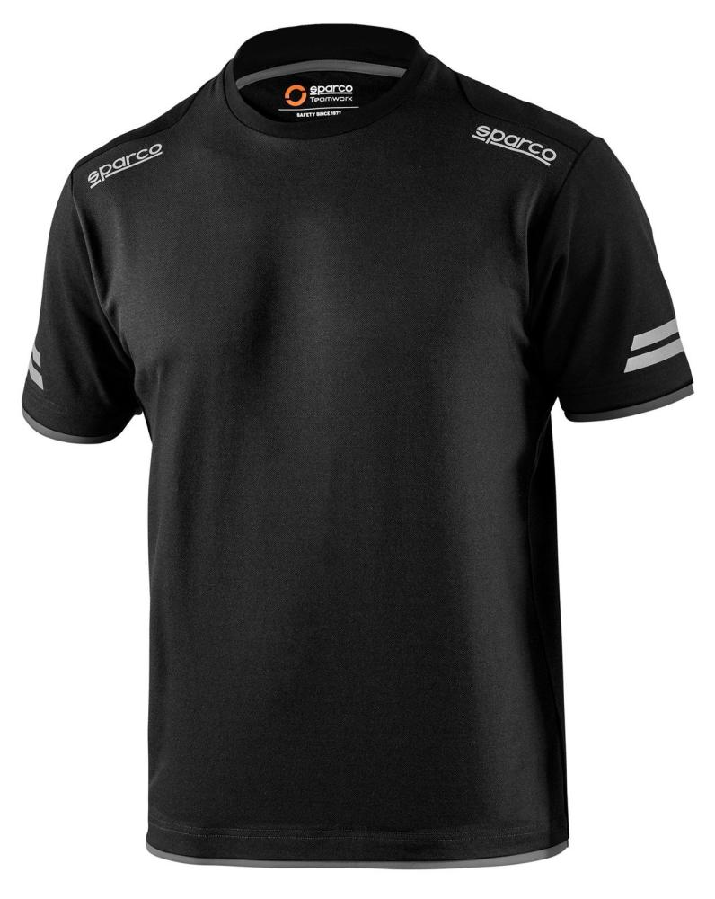 Mechanické tričko SPARCO Tech, čierne / šedé